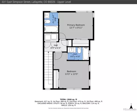 Floorplan - 331 E Simpson St, Lafayette, CO 80026 photo 3 of 5