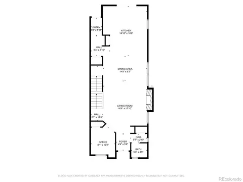 Floorplan - 4557 Stuart St, Denver, CO 80212 photo 1 of 3