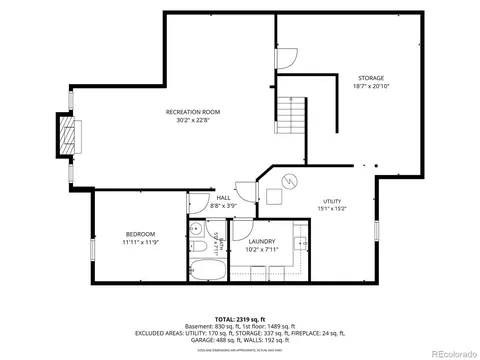 Floorplan - 4824 Briar Ridge Ct, Boulder, CO 80301 photo 1 of 3