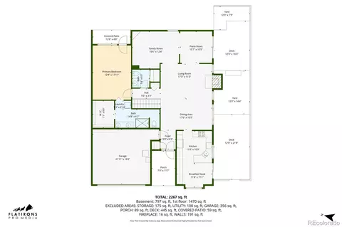 Floorplan - 3333 E Florida Ave #78, Denver, CO 80210 photo 1 of 3