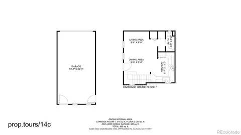 Floorplan - 2815 Curtis St, Denver, CO 80205 photo 3 of 4