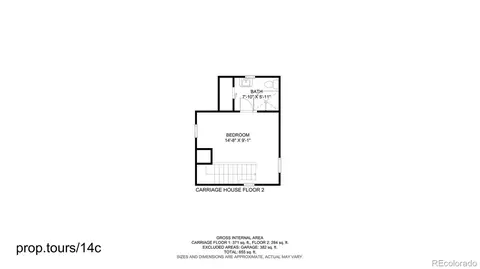 Floorplan - 2815 Curtis St, Denver, CO 80205 photo 4 of 4