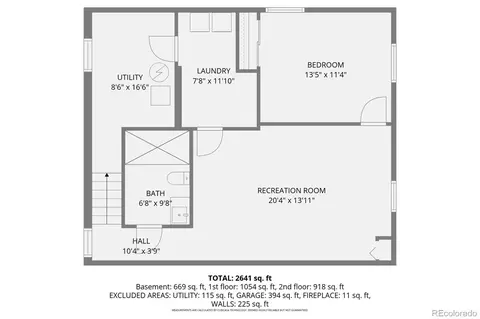 Floorplan - 16762 E Prentice Cir, Centennial, CO 80015 photo 2 of 4