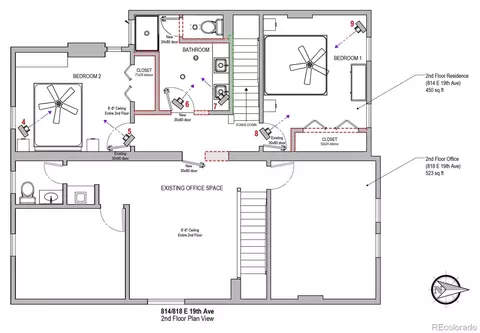 Floorplan - 814-818 E 19th Ave, Denver, CO 80218 photo 2 of 2
