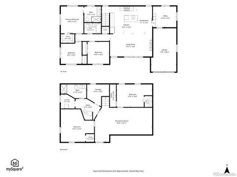 Floorplan - 5105 E Atlantic Pl, Denver, CO 80222 photo 1 of 1