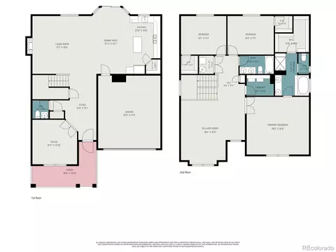 Floorplan - 11069 Silky Thread Rd, Peyton, CO 80831 photo 1 of 1