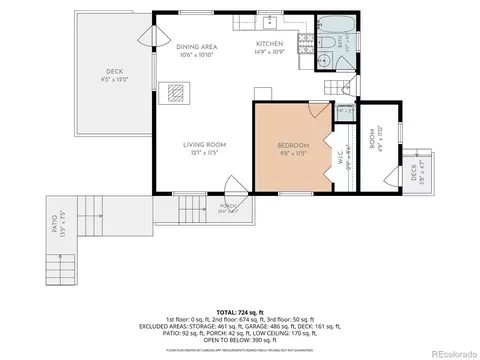 Floorplan - 504 Valley Dr, Divide, CO 80814 photo 2 of 4