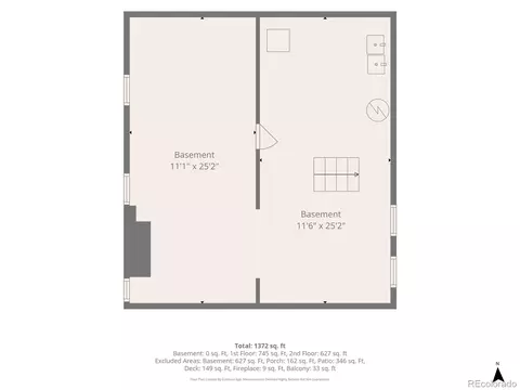 Floorplan - 1319 E 23rd Ave, Denver, CO 80205 photo 3 of 3