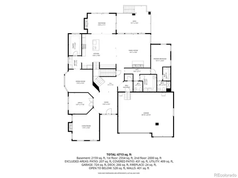 Floorplan - 27728 E Kettle Pl, Aurora, CO 80016 photo 1 of 4