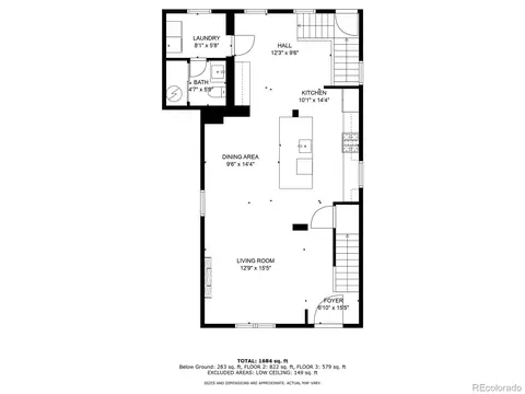 Floorplan - 2019 E 20th Ave, Denver, CO 80205 photo 2 of 4