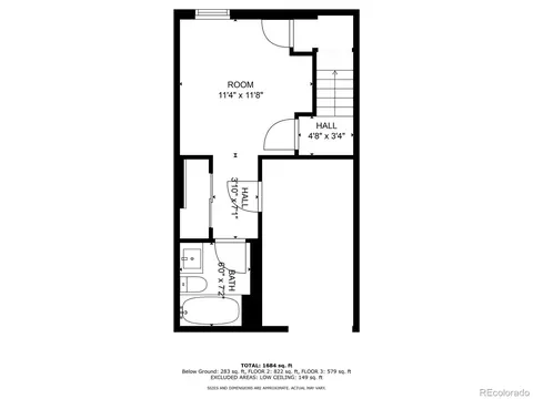 Floorplan - 2019 E 20th Ave, Denver, CO 80205 photo 4 of 4