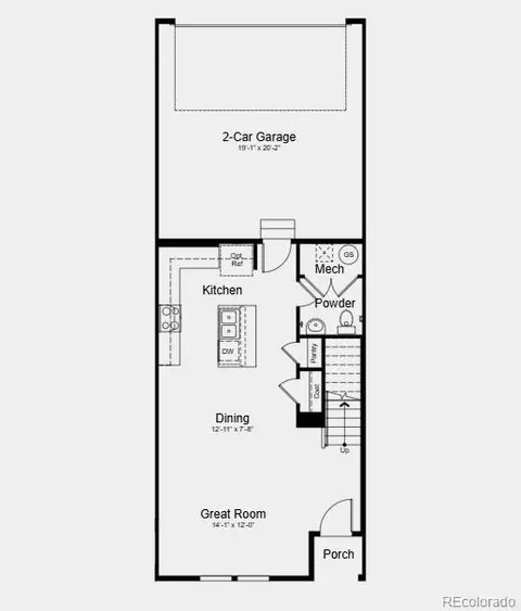 Floorplan - 17114 W 91st Ln, Arvada, CO 80007 photo 1 of 2