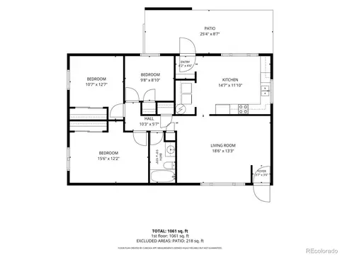 Floorplan - 2020-2030 Jay St, Edgewater, CO 80214 photo 2 of 2