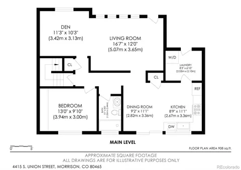 Floorplan - 4415 S Union St, Morrison, CO 80465 photo 1 of 2