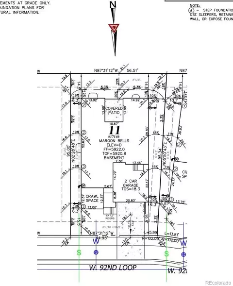 Floorplan - 17146 W 92nd Loop, Arvada, CO 80007 photo 3 of 3