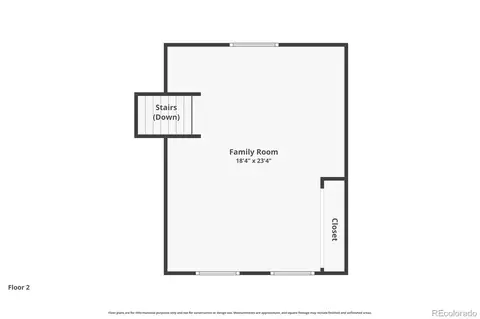 Floorplan - 15726 E Bails Dr, Aurora, CO 80017 photo 2 of 2