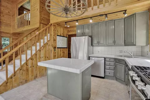 Kitchen - 606 Clark Rd, Bailey, CO 80421 photo 3 of 5