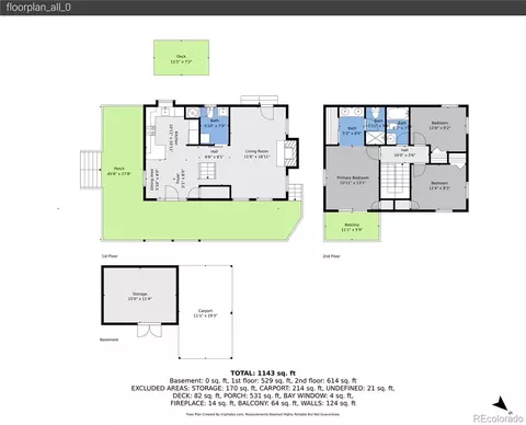 Floorplan - 150 Cedar Rd, Evergreen, CO 80439 photo 4 of 4