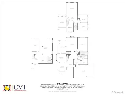 Floorplan - 19043 E Low Dr, Aurora, CO 80015 photo 1 of 4