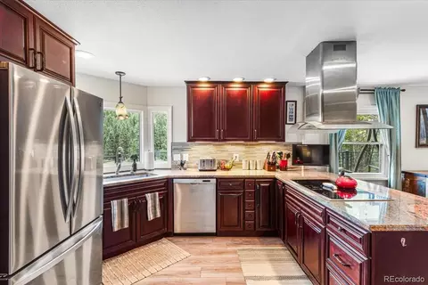 Kitchen - 26955 Stagecoach Rd, Conifer, CO 80433 photo 2 of 3