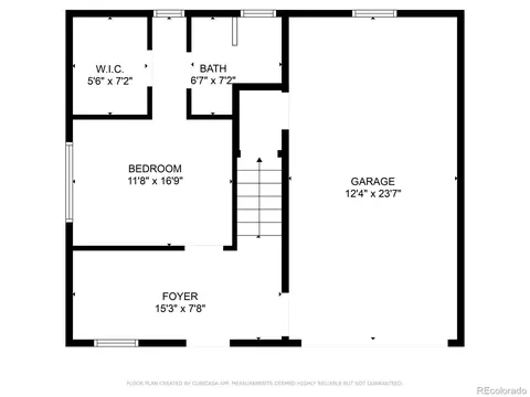 Floorplan - 536 E 1st St #C, Salida, CO 81201 photo 1 of 3