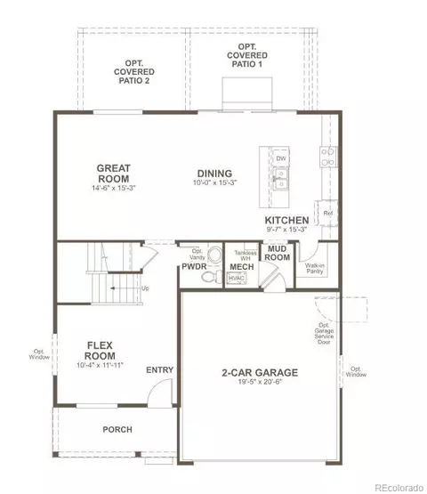 Floorplan - 912 Steppe Ln, Windsor, CO 80550 photo 1 of 2