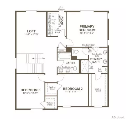 Floorplan - 912 Steppe Ln, Windsor, CO 80550 photo 2 of 2