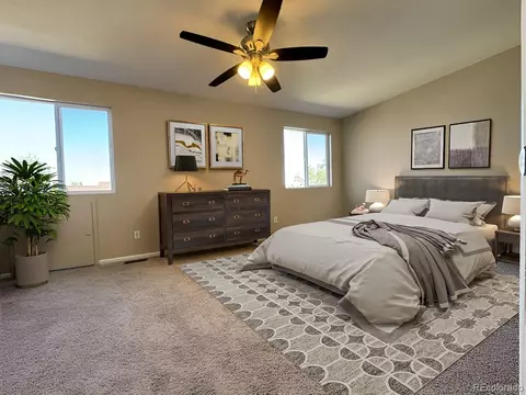 Bedroom - 21961 E Crestline Pl #P, Aurora, CO 80015 photo 4 of 7