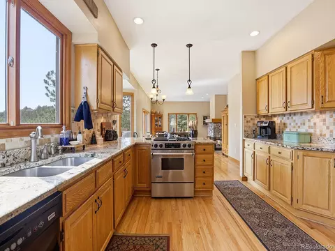 Kitchen - 13532 Douglass Ranch Dr, Pine, CO 80470 photo 2 of 5