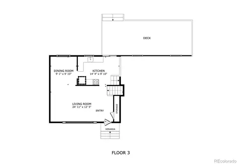 Floorplan - 18744 E Brown Pl, Aurora, CO 80013 photo 4 of 5