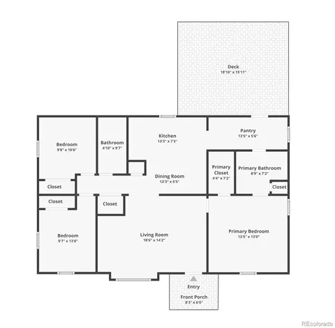 Floorplan - 216 Nero Rd, Black Hawk, CO 80422 photo 1 of 1