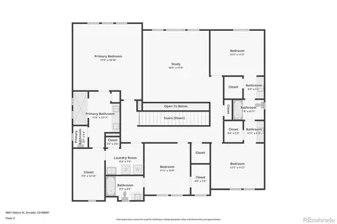 Floorplan - 9601 Eldora St, Arvada, CO 80007 photo 2 of 3