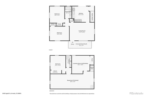 Floorplan - 6348 Ingalls St, Arvada, CO 80003 photo 3 of 3