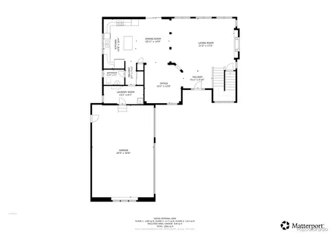 Floorplan - 7318 S Millbrook St, Aurora, CO 80016 photo 2 of 4