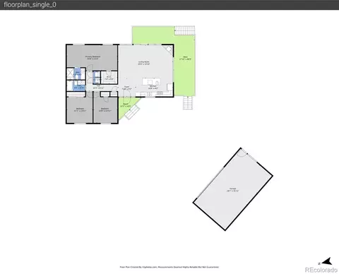 Floorplan - 8790 S Warhawk Rd, Conifer, CO 80433 photo 1 of 1