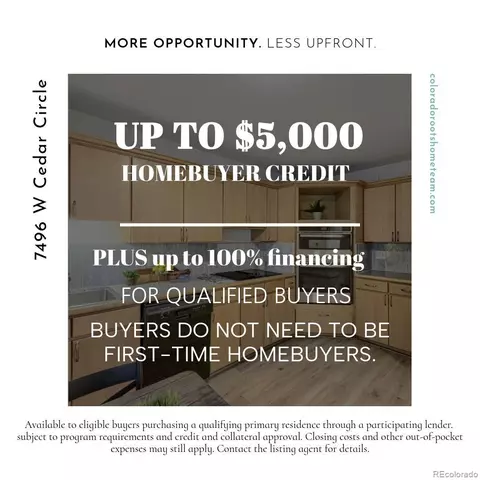 7496 W Cedar Cir, Lakewood, CO 80226