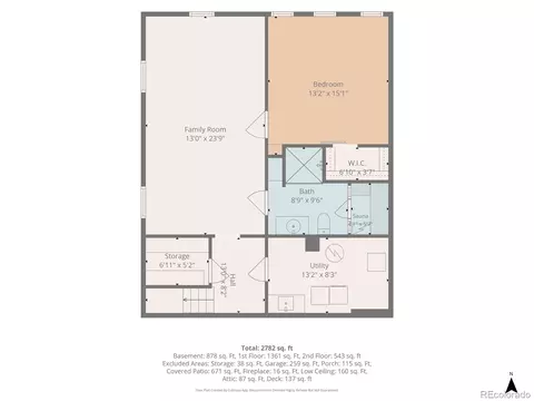 Floorplan - 515 Grape St, Denver, CO 80220 photo 1 of 4
