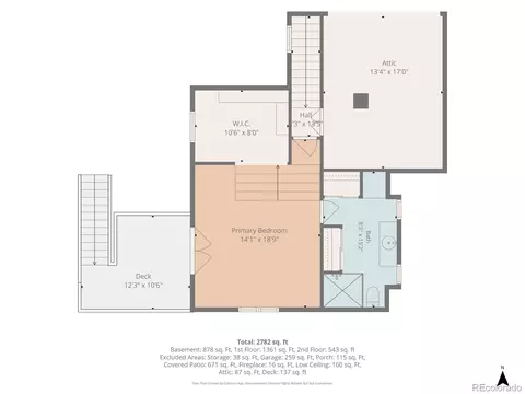 Floorplan - 515 Grape St, Denver, CO 80220 photo 3 of 4