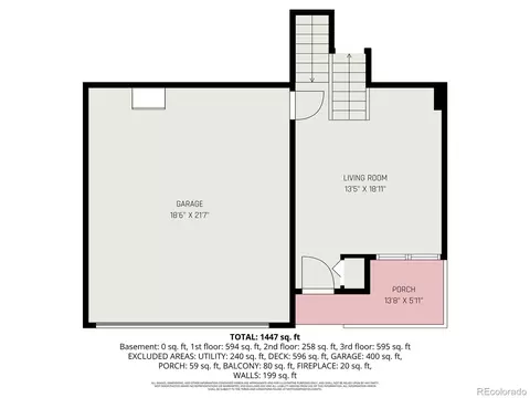 Floorplan - 4734 S Taft Ct, Morrison, CO 80465 photo 3 of 5