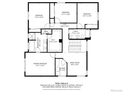 Floorplan - 627 Gore Range Dr, Windsor, CO 80550 photo 2 of 3