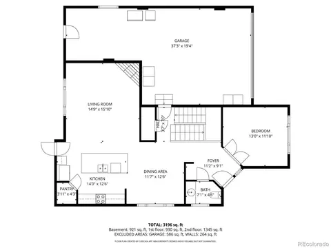 Floorplan - 627 Gore Range Dr, Windsor, CO 80550 photo 1 of 3