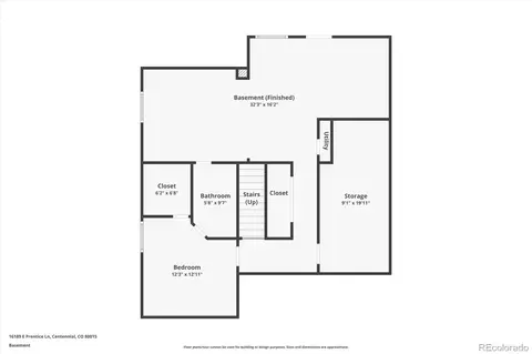 Floorplan - 16189 E Prentice Ln, Centennial, CO 80015 photo 3 of 3