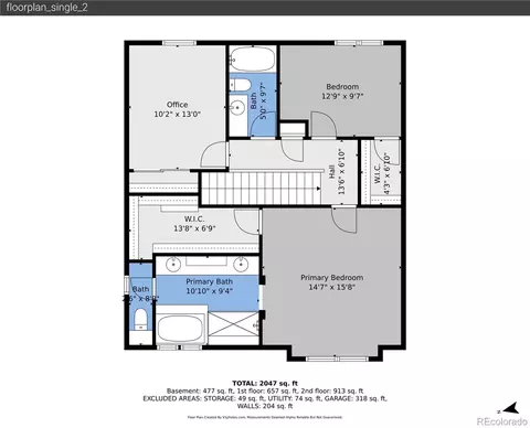 Floorplan - 5548 Killarney Ct, Denver, CO 80249 photo 2 of 4