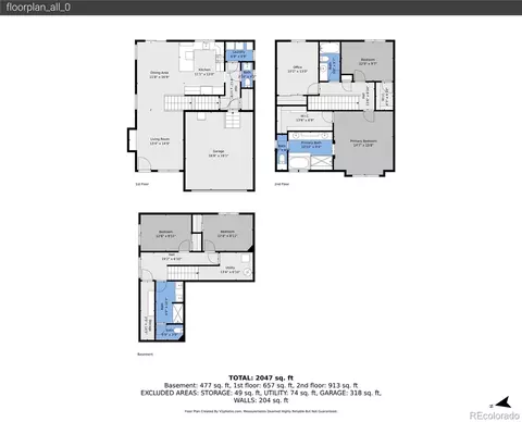 Floorplan - 5548 Killarney Ct, Denver, CO 80249 photo 4 of 4