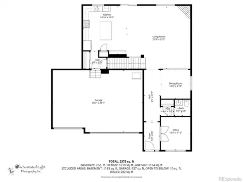 Floorplan - 20993 E Doane Pl, Aurora, CO 80013 photo 1 of 3