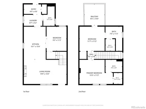 Floorplan - 2658 Stout St, Denver, CO 80205 photo 1 of 1