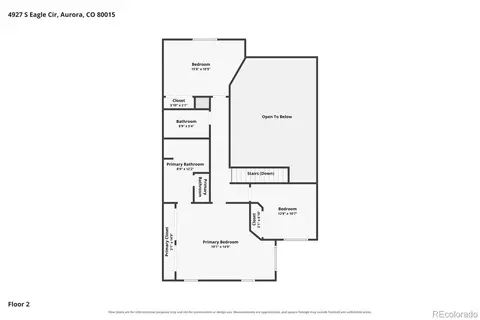 Floorplan - 4927 S Eagle Cir, Aurora, CO 80015 photo 3 of 4