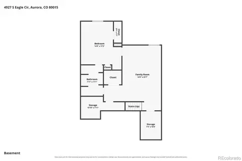 Floorplan - 4927 S Eagle Cir, Aurora, CO 80015 photo 4 of 4