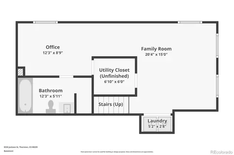 Floorplan - 9220 Jackson St, Thornton, CO 80229 photo 2 of 3