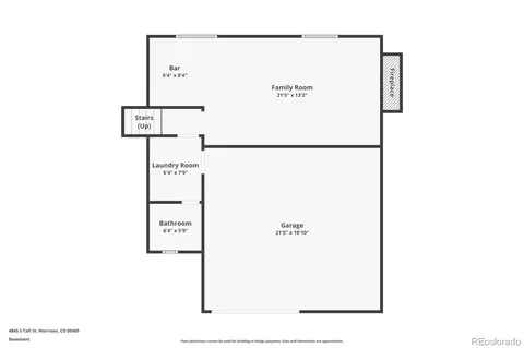 Floorplan - 4845 S Taft St, Morrison, CO 80465 photo 2 of 3